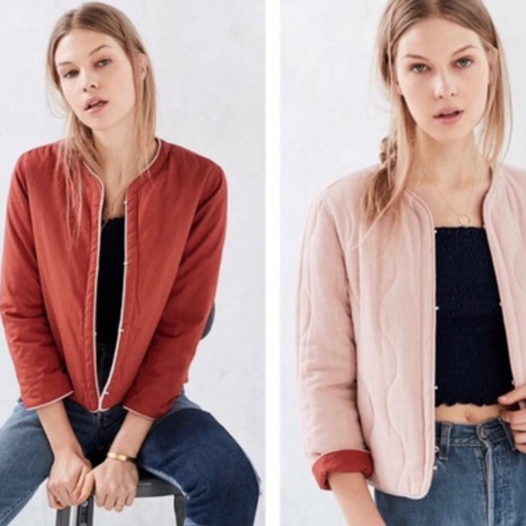 Urban Outfitters Quilted Reversible Jacket - Picture 2 of 2